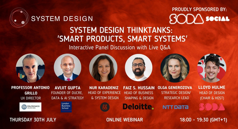 System Design Think Tank Smart Products Smart Systems