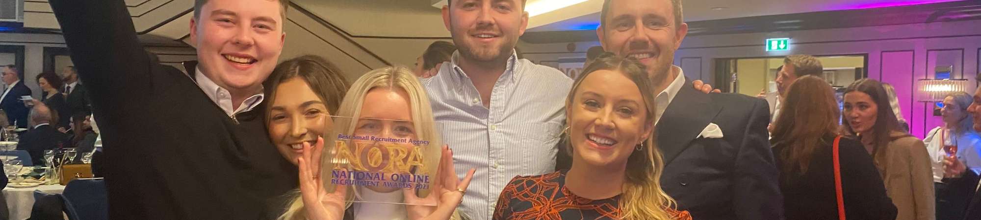 Winners At The Nora Awards 2021 Best Small Recruitment Agency