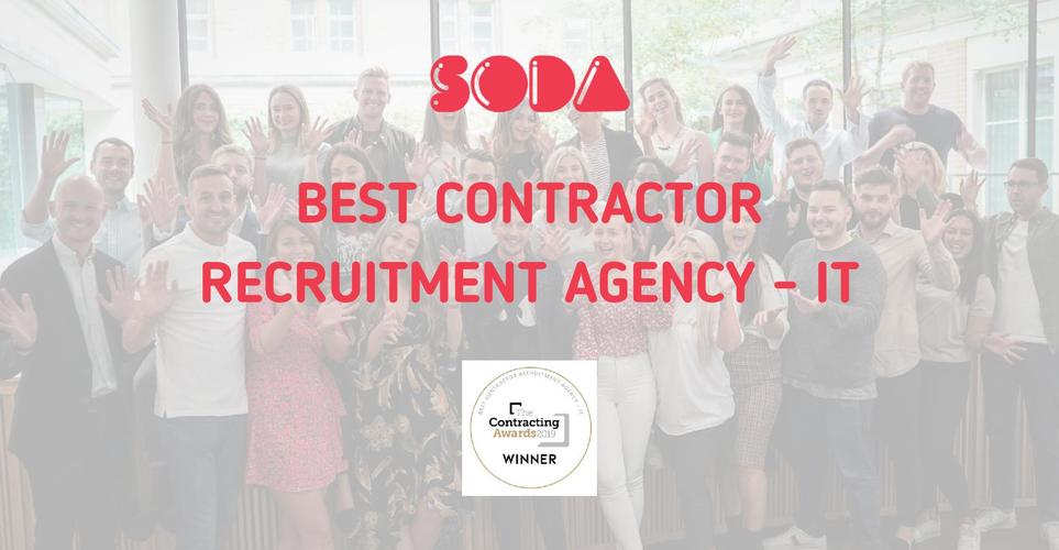 We Won Best Contracting Agency